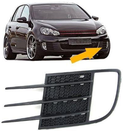 Σίτα Κάλυμμα Προβολών Ομίχλης Αριστερά Vw Golf 6 Gti Μαύρο 1 Τμχ Crp_26440l
