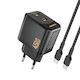 Dudao Charger GaN with 2 USB-C Ports and Cable ...