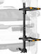 Vevor Folding Ski & Snowboard Tow Bar Rack Fits 50 Mm Hitch Carries Up To 6 Ski Pairs or 4 Snowboards Adjustable Car Rack Lock Safety Strap Access Tilt