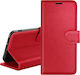 Zanaé Wallet Case Samsung A35 Stand Magnetic Tab Red