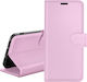 Zanaé Brieftasche Hülle Oppo A96 A76 Stand Magnetischer Reißverschluss Rosa