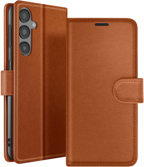Zanaé Brieftasche Hülle Galaxy A16 Standfunktion Magnetischer Reiter Braune