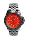 Catamaran Men's Watch 41mm Battery with Silver Metal Bracelet
