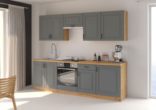 Stilo 80 Dulap pentru Chiuvetă Maro 80x52x82buc
