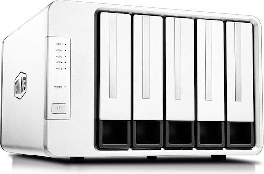 TerraMaster NAS Turm mit 5 Steckplätzen für HDD/SSD