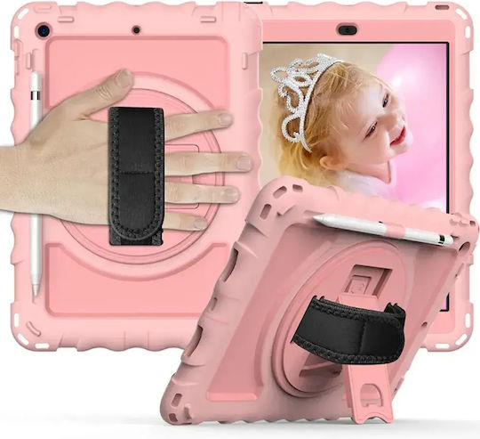 Umschlag Rückseite Robust für Kinder Rosa (iPad 9, iPad 8, iPad 7) NC001107