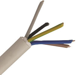 Кабел Nyм A05vv-u 5x1.5mm² Бял 100m/roll