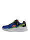 Kids Sneakers with Hoop & Loop Closure Blue