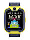 Kids Digital Watch with GPS and Rubber/Plastic Strap Yellow