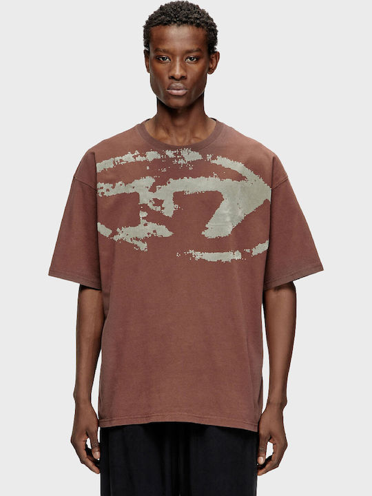 Diesel T-shirt Khaki A13049-0DQAU-5FP | Skroutz.mt