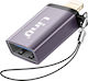 Linq Otg Usb Femelă La Lightning Adaptor Mascul Carabinier Șnur Gri