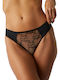 Damen Slip Schwarz