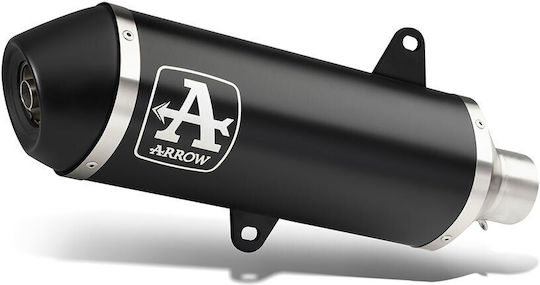 Arrow Exhaust Aluminium Dark Urban Carbon End Cap Kymco AK 550 21-24 73520akn.alum Dark