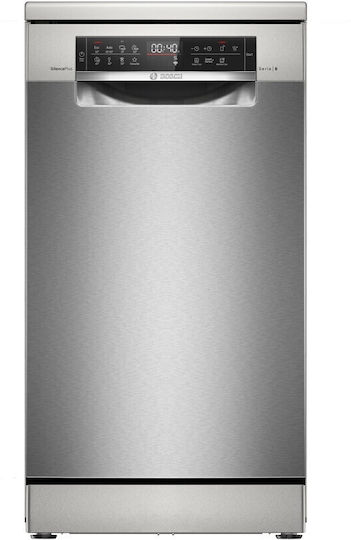 Bosch Mașină de spălat vase independentă pentru 10 seturi de vase L45xÎ84.5cm Inox