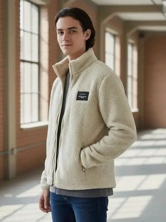 Alberto Zago Fleece Ζακέτα Μπεζ