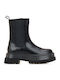 Stiefeletten Damen mit Mittelabsatz Schwarz