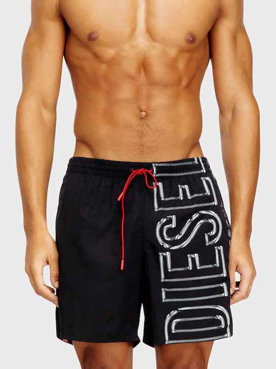 Diesel Ανδρικό Μαγιό Σορτς Black