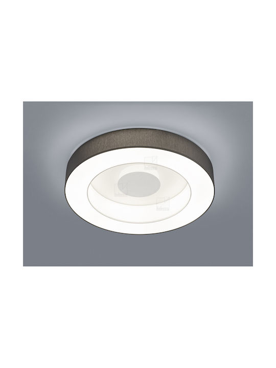 Helestra Lomo Ceiling Mount Light 65cm White with Integrated LED