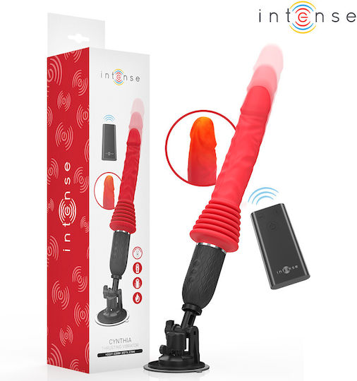 Intense Cynthia Realistisch Vibrator mit Fernbedienung Rot | Skroutz Germany