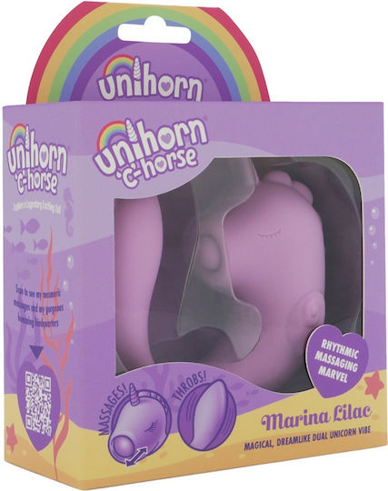 IntoYou C-Horse Doppelter Vibrator mit Fernbedienung 15cm Marina Lilac