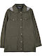 Kinder Hemd Langarm Khaki
