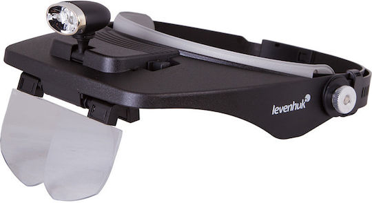 Magnifying Lens Headband Zeno Vizor H3 1.2x-3.5x Led