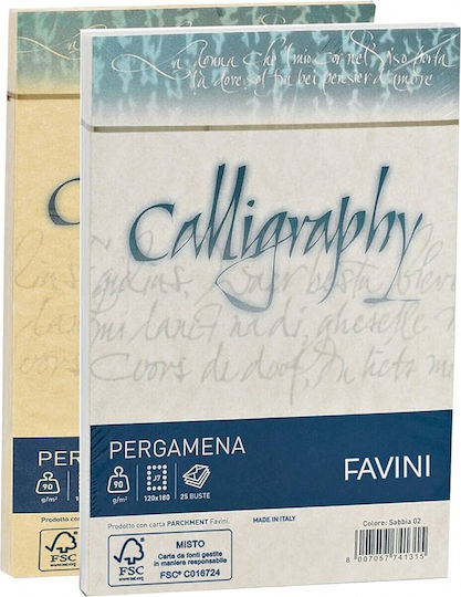 Favini Σειρά Cp 25 Φάκελοι 90g/m2 Περλέ 10 12x18 J7
