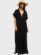 Boss Feminin Caftan de Plajă Black