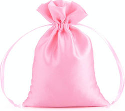 Drawstring Satin Bag Pink 30*10cm