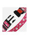 Nylon Hundehalsband Schnalle Verstellbarer Halsumfang 45.7-66 Cm Rosa