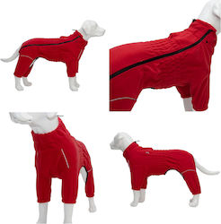 Lovelonglong Hundemäntel Fleece Winddicht Rote Mittlere