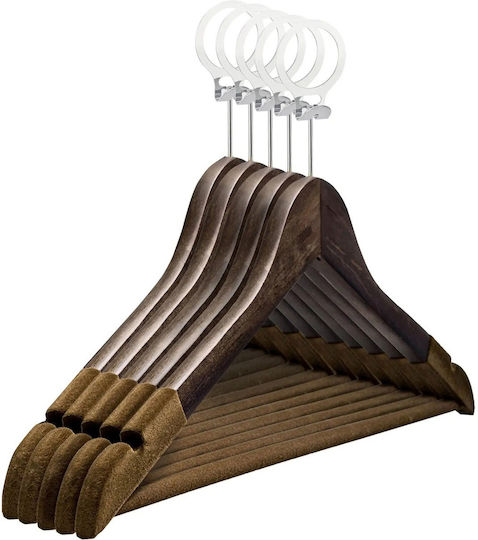 Set 30 Cârlige Anti-furt Humero Hotel Marginile Catifea Design Clasic Vintage