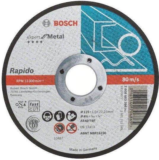 Bosch Expert Schneidscheibe Metall 115mm