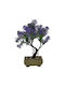 Sidirela Τεχνητό Φυτό Γλαστράκι Bonsai Judus Λιλά 25cm E-4317 42143172-2