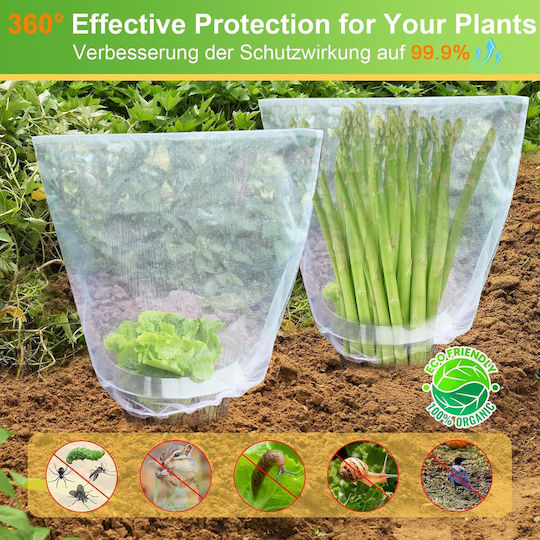 Set 25 Gulere 25 Plase Protecție Plante Împotriva Melcilor Insectelor
