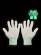 Weiß Handschuhe