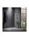 Devon Iwis Walk-in Feste Seite für Dusche 59-62x185cm Klarglas
