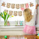 Easter Set Easter Decorations Bunnies Banner Spirals
