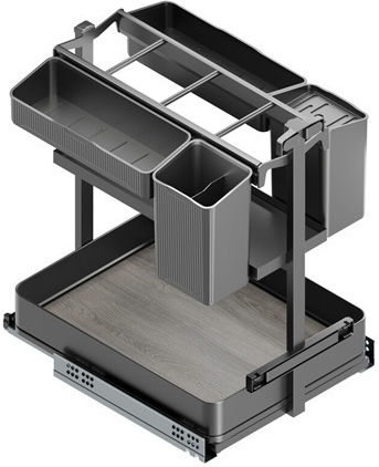 Emuca Harmony 8382835 Möbelbeschläge mit Bremsen 400mm
