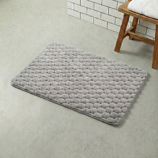 Olia Home Bath Mat 2548413 Gray 60x90cm