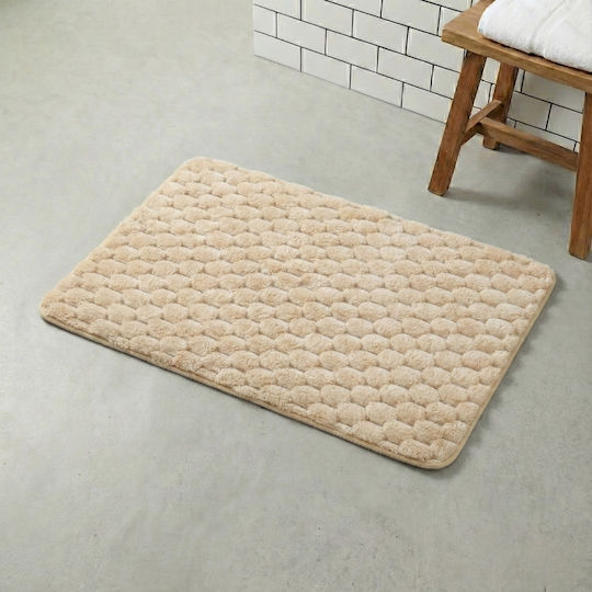 Olia Home Bath Mat 2548411 Beige 60x90cm