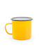 Anon Becher Metallisch Gelb 380ml