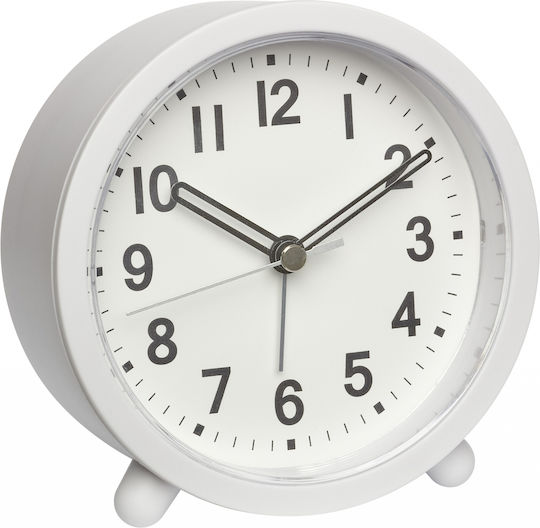TFA Tabletop Clock with Alarm Green 60.1043