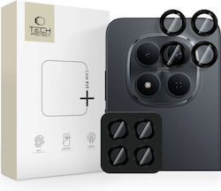 Tech-Protect Camring Fit+ Kameraschutz Gehärtetes Glas Black für das Redmi Note 15 Pro+ / Redmi Note 15 Pro 5G / Poco M8 Pro