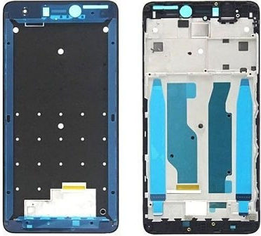 Mobiltelefon-Mittelrahmenteile LCD Middle Frame Xiaomi Redmi Note 4 4x Snapdragon Schwarz