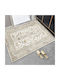 Homeone Set Modern Schlafzimmer-Teppichsets Synthetisch,Polyester/Cotton/Leather 3Stück