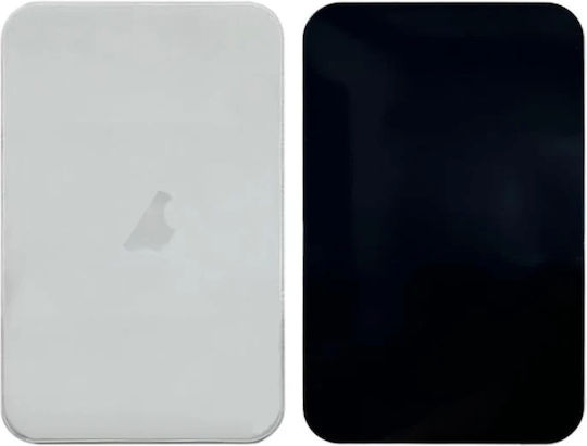 Πίσω Γυαλί Μαγνήτες Magsafe Iphone 17 Pro Silver
