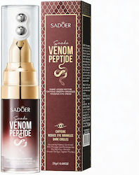 Cremă Contur Ochi cu Peptidă Venin de Șarpe Sadoer Aplicator Masaj 25 G