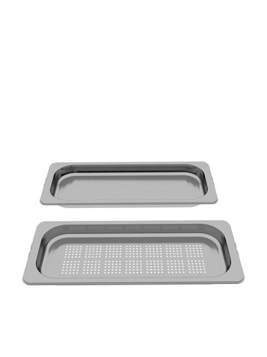 Bosch Tăvi De Copt Perforate Din Oțel Inoxidabil 18.7x45.4cm
