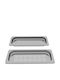 Bosch Tăvi De Copt Perforate Din Oțel Inoxidabil 18.7x45.4cm